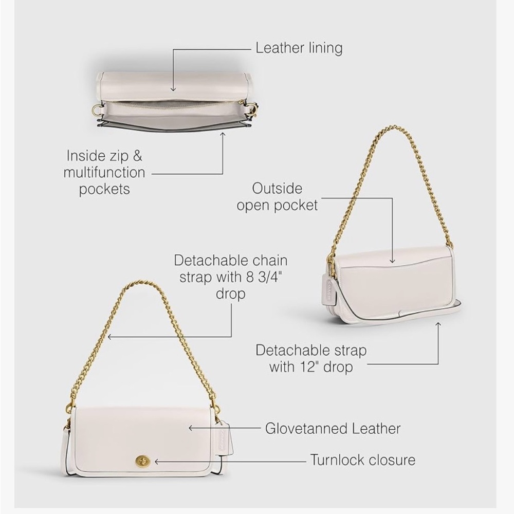 Coach Dinky Shoulder Bag - Picture 3 of 6